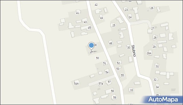 Stubno, Stubno, 47, mapa Stubno