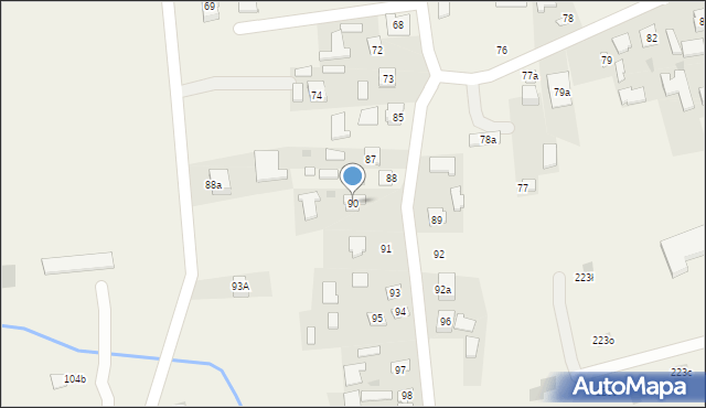 Stubno, Stubno, 90, mapa Stubno