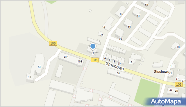 Stuchowo, Stuchowo, 3, mapa Stuchowo