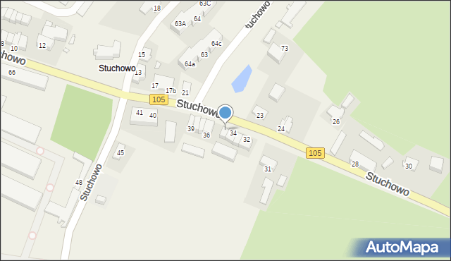 Stuchowo, Stuchowo, 35, mapa Stuchowo