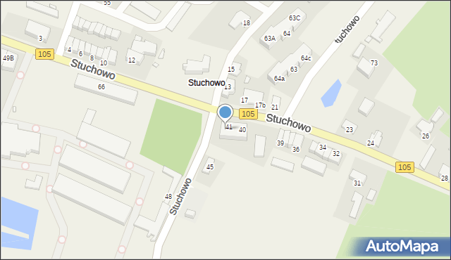 Stuchowo, Stuchowo, 42, mapa Stuchowo