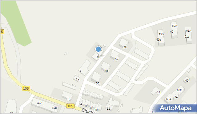 Stuchowo, Stuchowo, 65, mapa Stuchowo