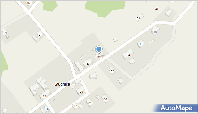 Studnica, Studnica, 35/1, mapa Studnica