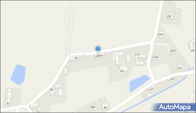 Studniska Dolne, Studniska Dolne, 100, mapa Studniska Dolne