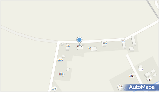 Studniska Dolne, Studniska Dolne, 107B, mapa Studniska Dolne