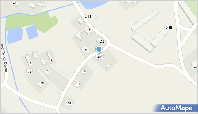 Studniska Dolne, Studniska Dolne, 148A, mapa Studniska Dolne