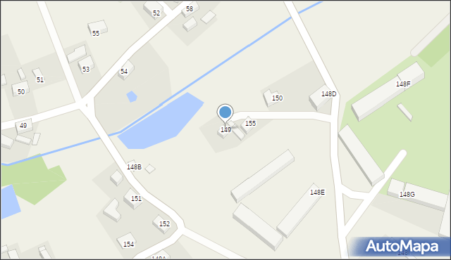 Studniska Dolne, Studniska Dolne, 149, mapa Studniska Dolne