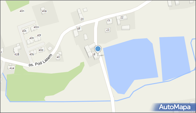 Studniska Dolne, Studniska Dolne, 18A, mapa Studniska Dolne