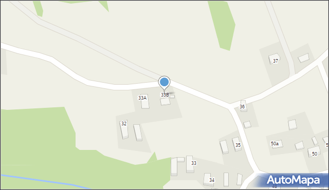 Studniska Dolne, Studniska Dolne, 33B, mapa Studniska Dolne