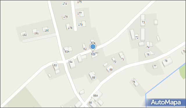 Studniska Dolne, Studniska Dolne, 62b, mapa Studniska Dolne