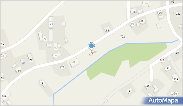 Studniska Dolne, Studniska Dolne, 79, mapa Studniska Dolne