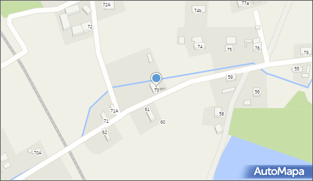 Studniska Górne, Studniska Górne, 73, mapa Studniska Górne