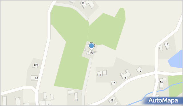 Studniska Górne, Studniska Górne, 90, mapa Studniska Górne