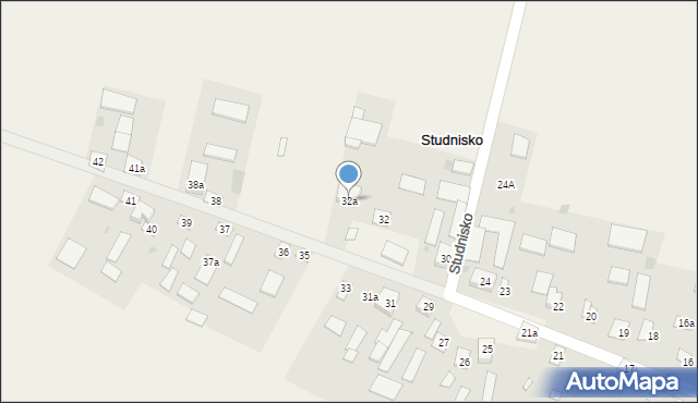 Studnisko, Studnisko, 32a, mapa Studnisko