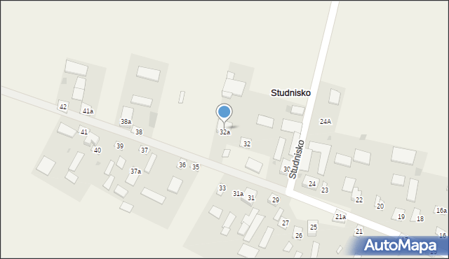 Studnisko, Studnisko, 34, mapa Studnisko