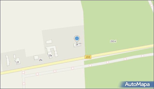 Studźce, Studźce, 14, mapa Studźce