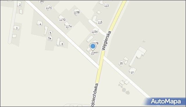 Studzian, Studzian, 117, mapa Studzian