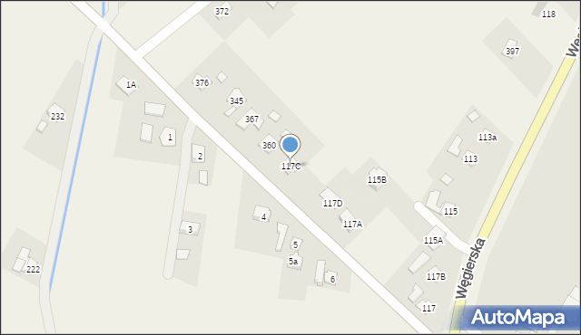 Studzian, Studzian, 117C, mapa Studzian