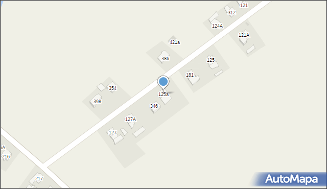 Studzian, Studzian, 125a, mapa Studzian