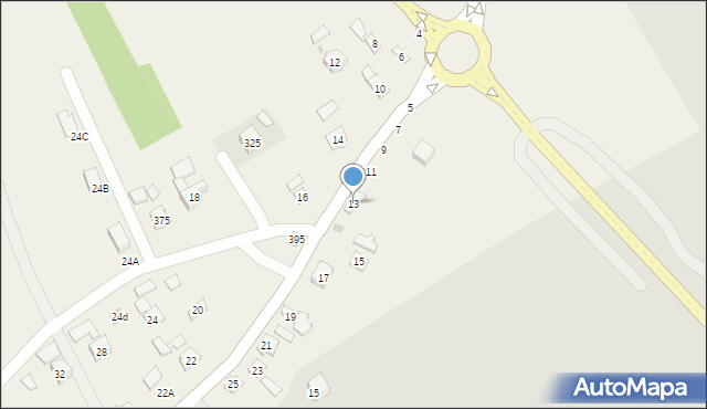 Studzian, Studzian, 13, mapa Studzian