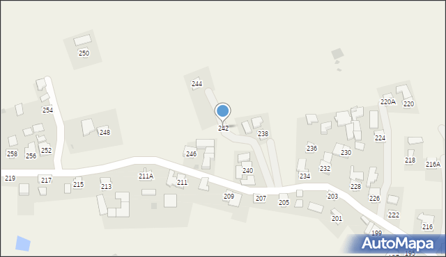 Studzian, Studzian, 242, mapa Studzian