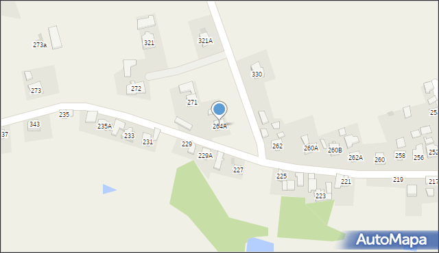 Studzian, Studzian, 264A, mapa Studzian