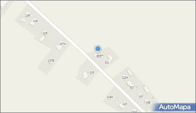 Studzian, Studzian, 303, mapa Studzian