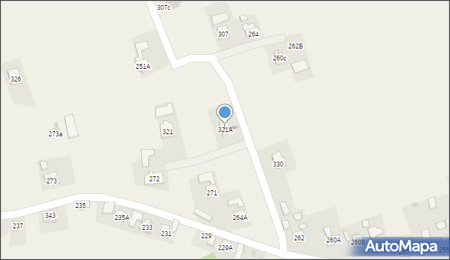 Studzian, Studzian, 321A, mapa Studzian