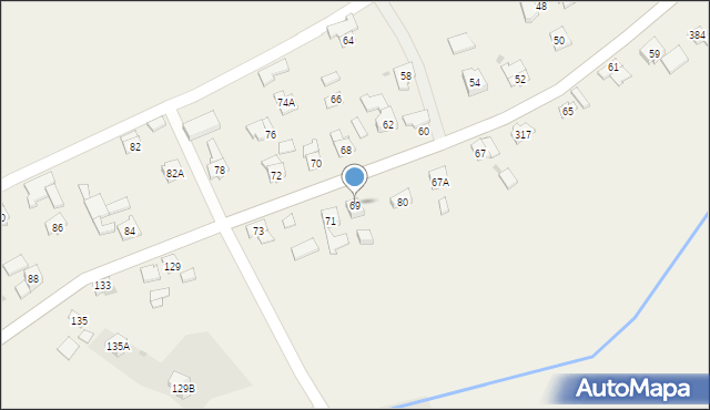 Studzian, Studzian, 69, mapa Studzian