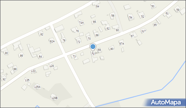 Studzian, Studzian, 71, mapa Studzian