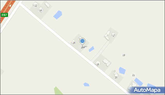 Studzianek, Studzianek, 16A, mapa Studzianek