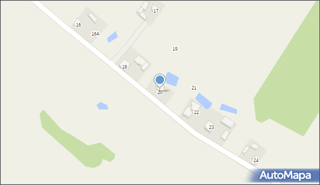 Studzianek, Studzianek, 20, mapa Studzianek