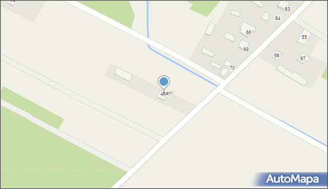 Studzianka, Studzianka, 46A, mapa Studzianka