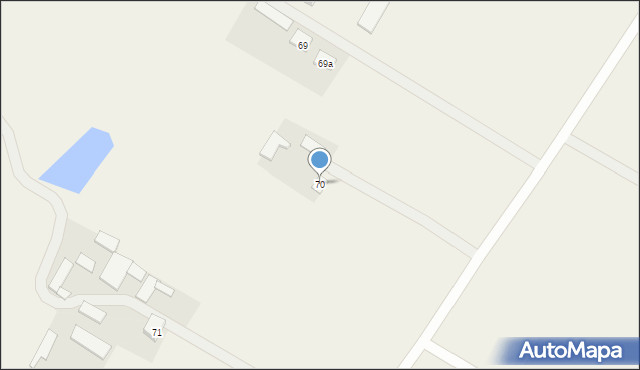 Studzianka, Studzianka, 70, mapa Studzianka