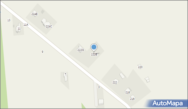 Studzianki, Studzianki, 222E, mapa Studzianki