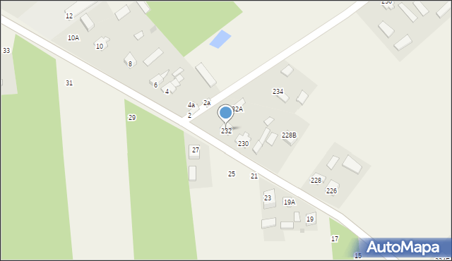 Studzianki, Studzianki, 232, mapa Studzianki