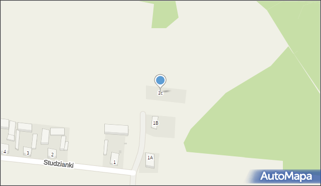 Studzianki, Studzianki, 1c, mapa Studzianki