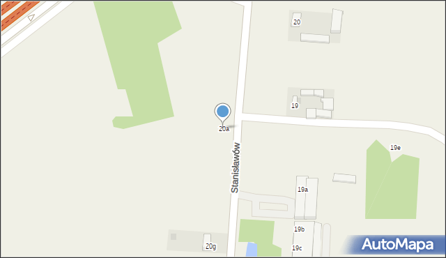 Studzianki, Studzianki, 20a, mapa Studzianki