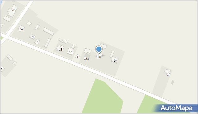 Studzianki Pancerne, Studzianki Pancerne, 1D, mapa Studzianki Pancerne