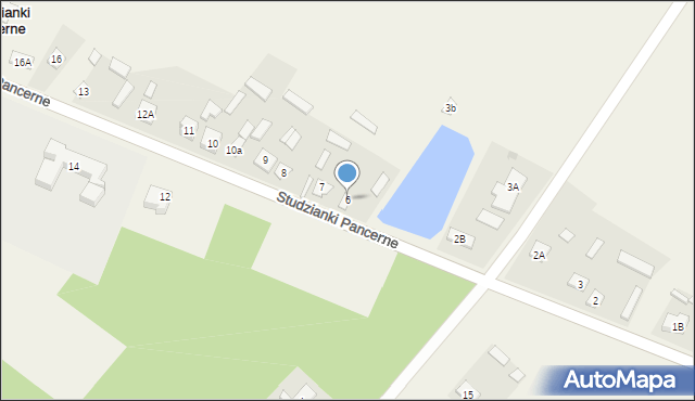 Studzianki Pancerne, Studzianki Pancerne, 6, mapa Studzianki Pancerne