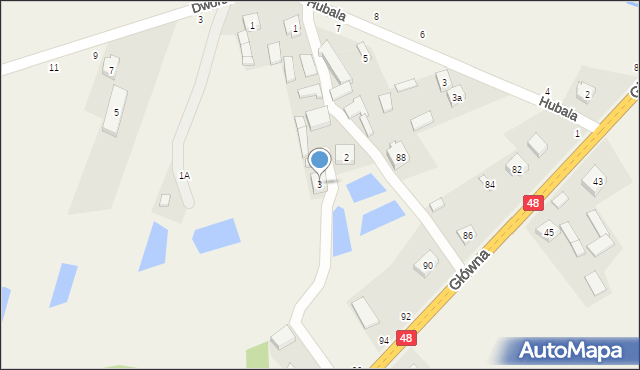 Studzianna, Studzianna, 3, mapa Studzianna