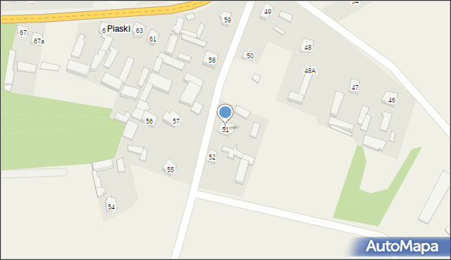 Studzianna, Studzianna, 51, mapa Studzianna