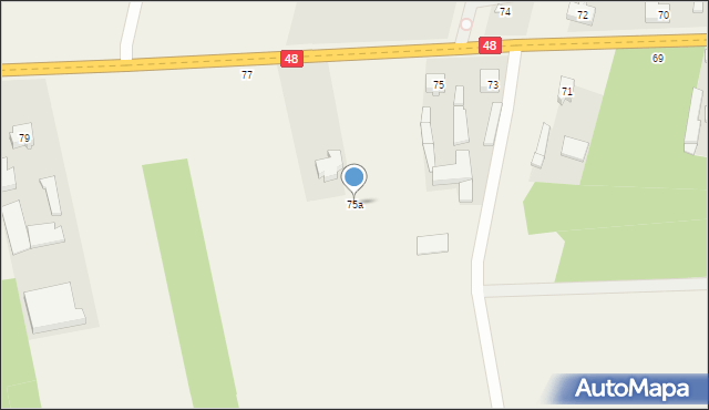 Studzianna, Studzianna, 75a, mapa Studzianna