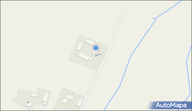 Studzieniec, Studzieniec, 14, mapa Studzieniec