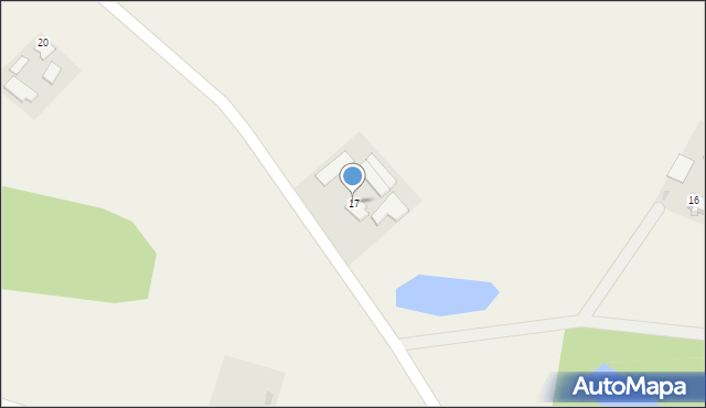 Studzieniec, Studzieniec, 17, mapa Studzieniec