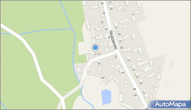 Studzieniec, Studzieniec, 38a, mapa Studzieniec