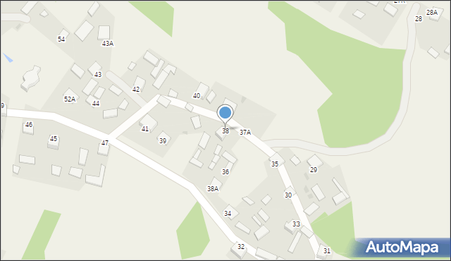 Studzieniec, Studzieniec, 38, mapa Studzieniec