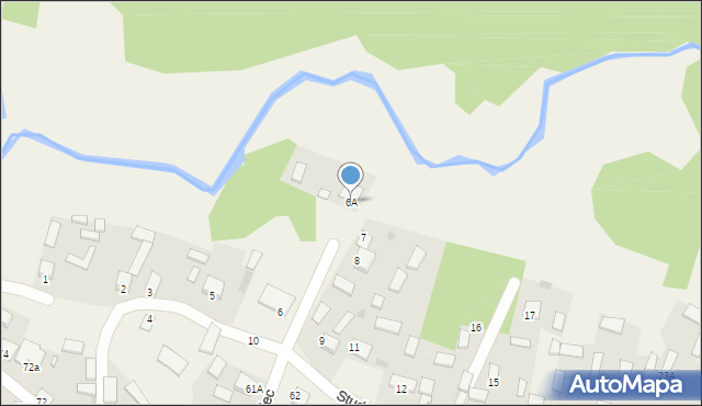 Studzieniec, Studzieniec, 6A, mapa Studzieniec