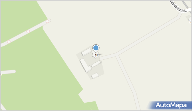 Studzieniec, Studzieniec, 28, mapa Studzieniec