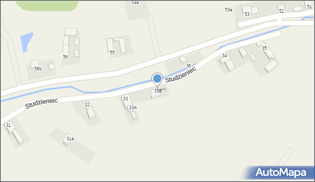 Studzieniec, Studzieniec, 33B, mapa Studzieniec